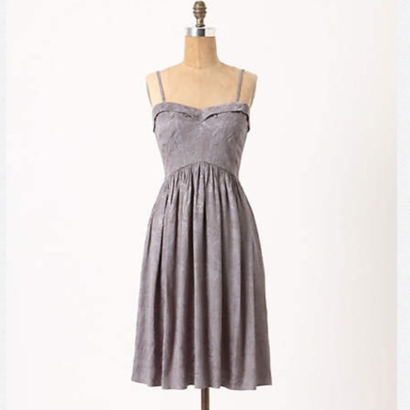 Anthropologie NAVY Bovary Dress - Picture 2 of 10